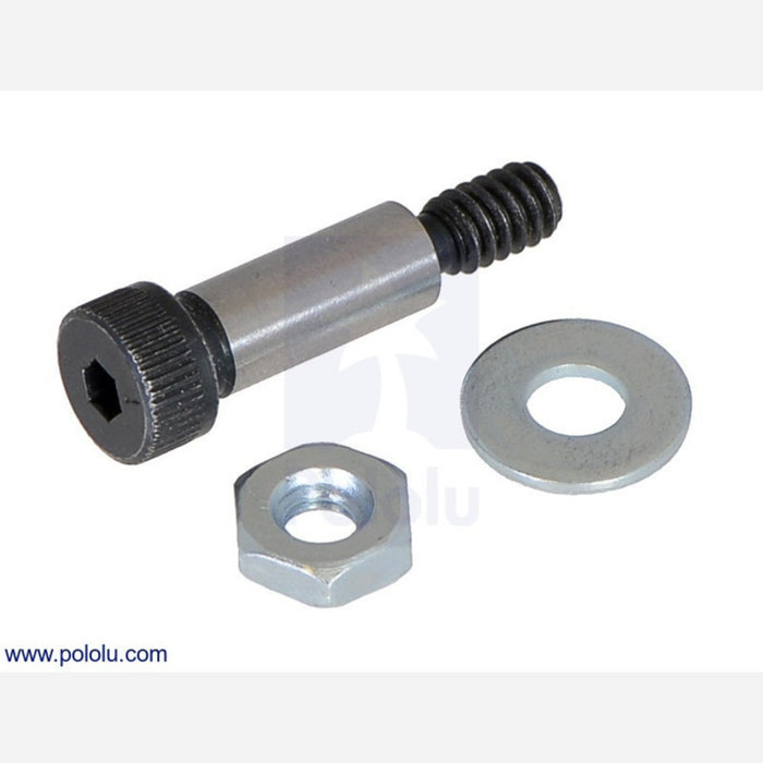 Shoulder Bolt with Flat Washer and Hex Nut