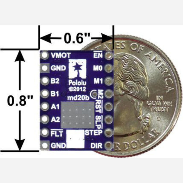 DRV8824 Stepper Motor Driver Carrier, Low Current