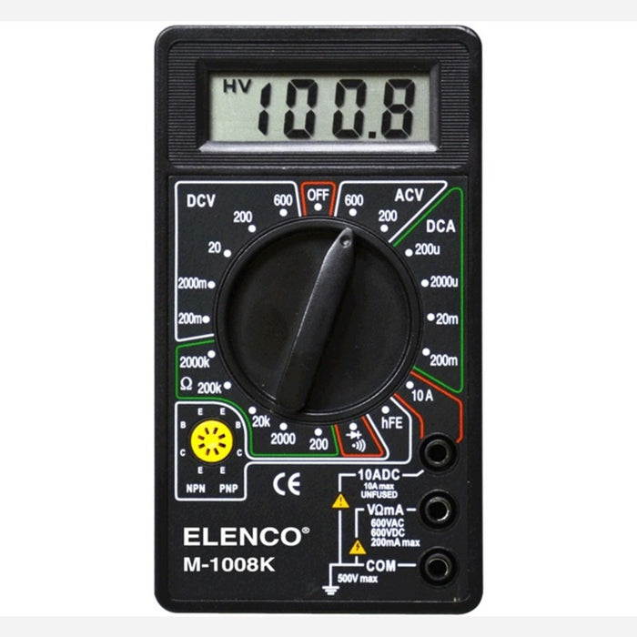 Elenco M-1008K Multimeter Kit