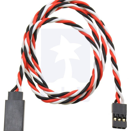 Twisted Servo Extension Cable 24" Male - Female