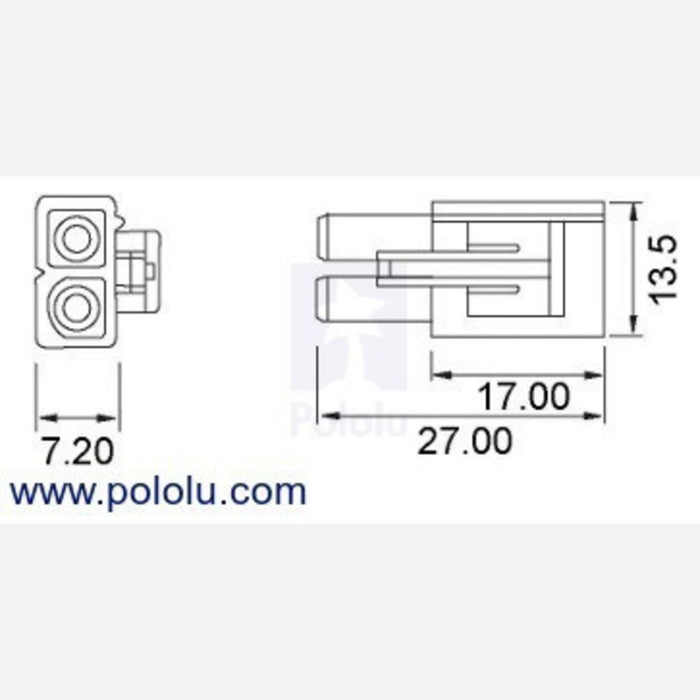 Tamiya Plug with 10cm Leads, Female