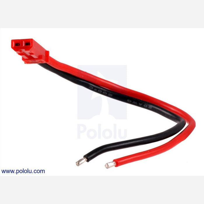 JST RCY Plug with 10cm Leads, Female