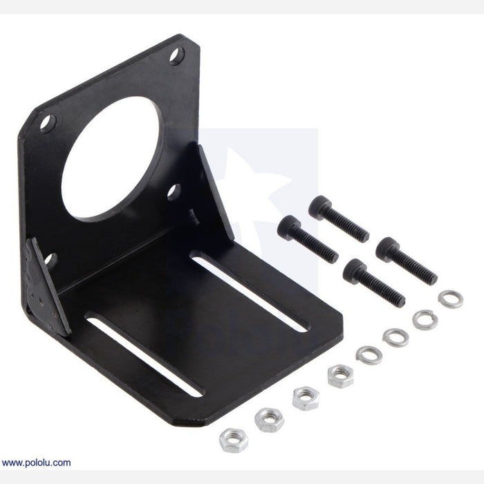 Steel L-Bracket for NEMA 23 Stepper Motors