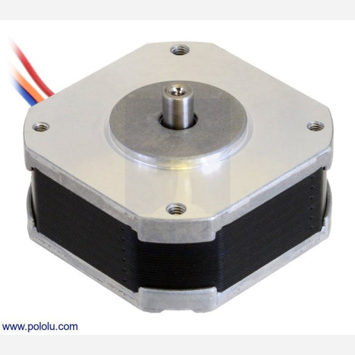 Sanyo Pancake Stepper Motor: Bipolar, 200 Steps/Rev, 42x18.6mm, 5.4V, 1 A/Phase