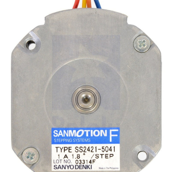 Sanyo Pancake Stepper Motor: Bipolar, 200 Steps/Rev, 42x11.6mm, 3.5V, 1 A/Phase