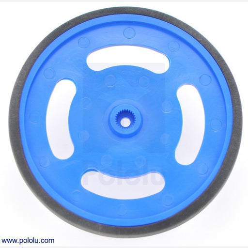 2-5/8" plastic Blue wheel Futaba servo hub