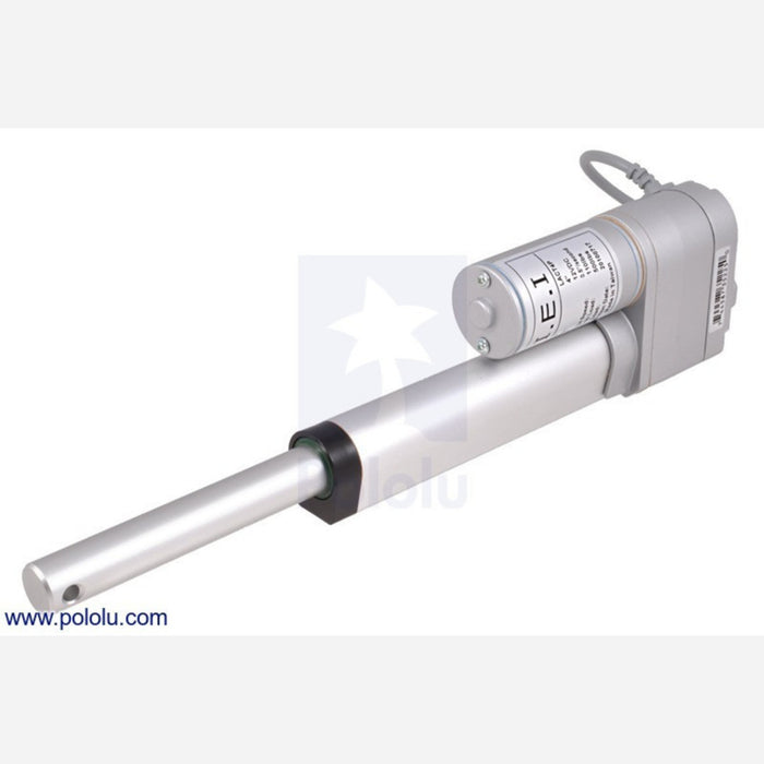 Concentric LACT2-12V-20 Linear Actuator: 2" Stroke, 12V, 0.5"/s