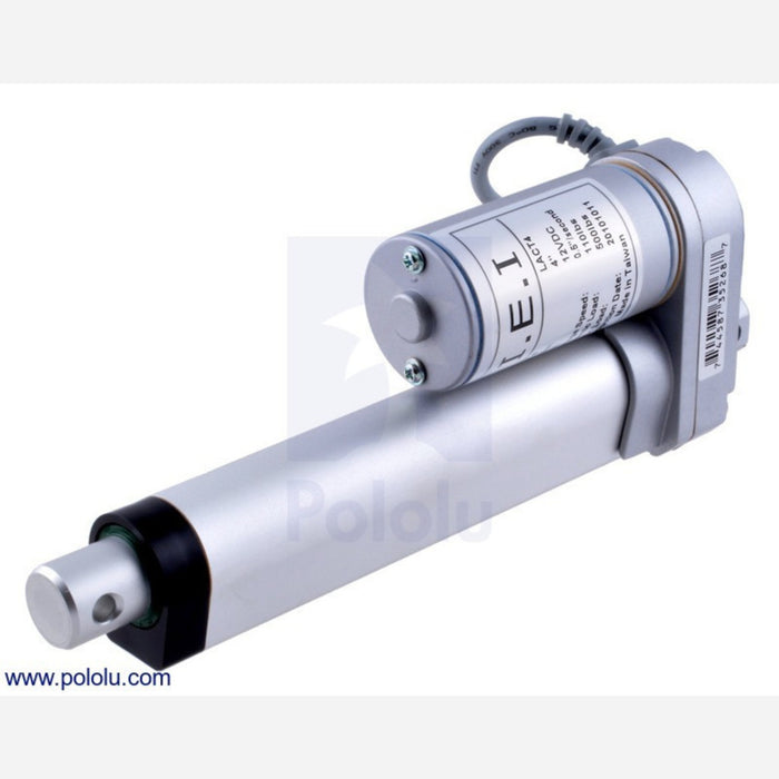 Concentric LACT4-12V-20 Linear Actuator: 4" Stroke, 12V, 0.5"/s