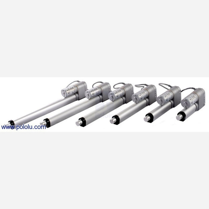 Concentric LACT6-12V-20 Linear Actuator: 6" Stroke, 12V, 0.5"/s