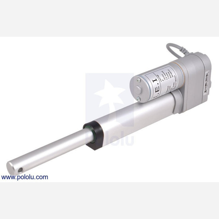 Concentric LACT6P-12V-20 Linear Actuator with Feedback: 6" Stroke, 12V, 0.5"/s