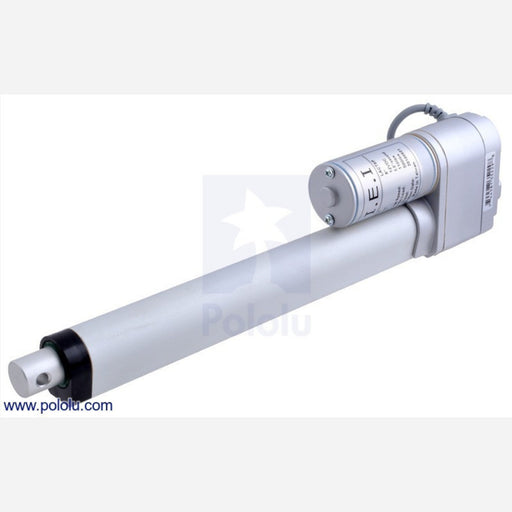 Concentric LACT8P-12V-20 Linear Actuator with Feedback: 8" Stroke, 12V, 0.5"/s