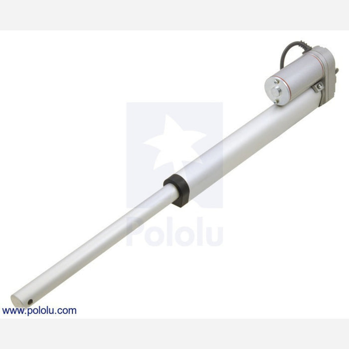 Generic Linear Actuator with Feedback: 4" Stroke, 12V, 0.6"/s