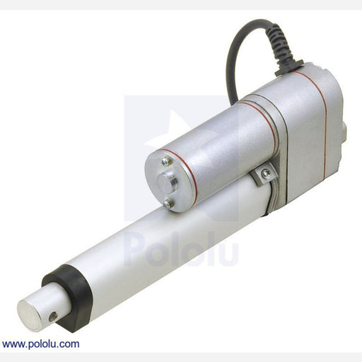 Generic Linear Actuator with Feedback: 4" Stroke, 12V, 0.6"/s