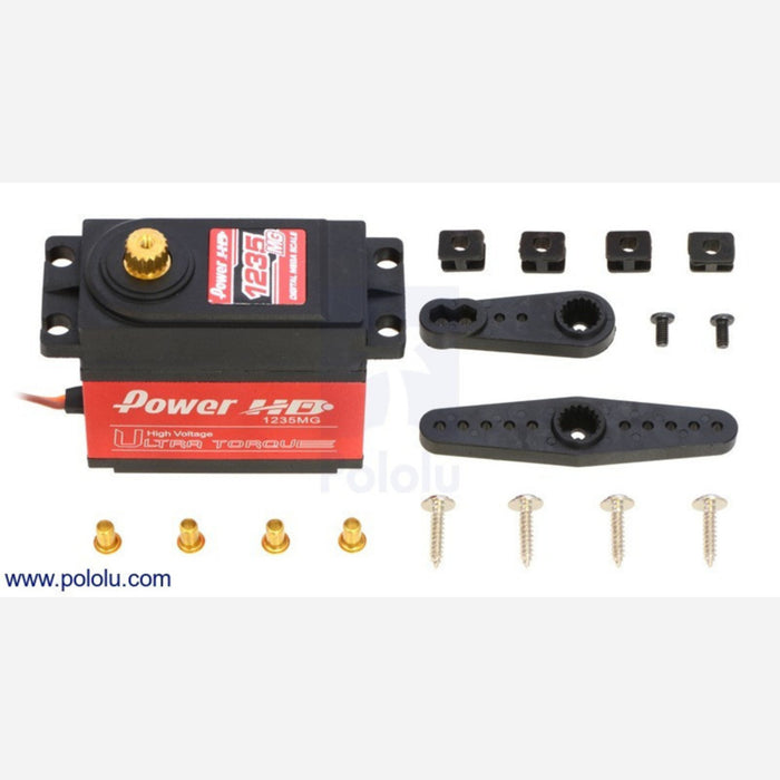 Power HD Ultra-High-Torque, High-Voltage Digital Giant Servo HD-1235MG