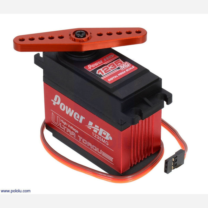 Power HD Ultra-High-Torque, High-Voltage Digital Giant Servo HD-1235MG