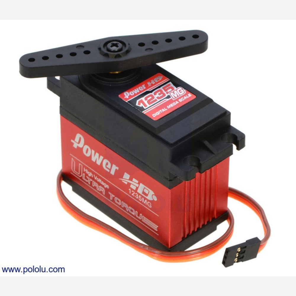 Power HD Ultra-High-Torque, High-Voltage Digital Giant Servo HD-1235MG