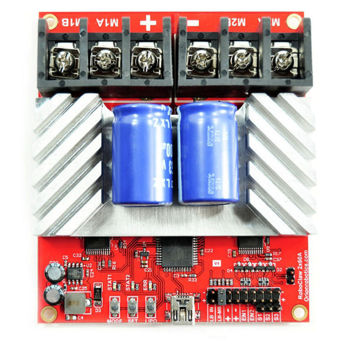 RoboClaw 2x30A Motor Controller with USB (V4)