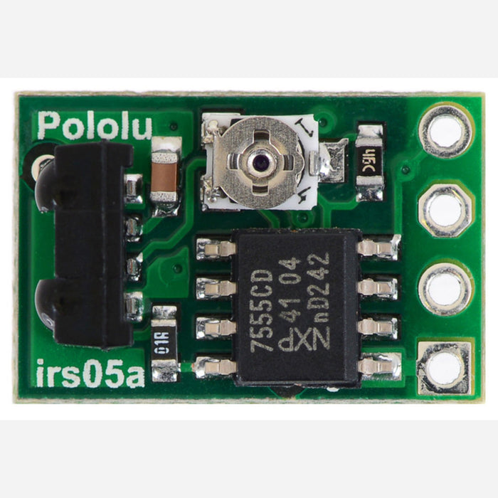 Pololu 38 kHz IR Proximity Sensor, Fixed Gain, High Brightness (irs05a)