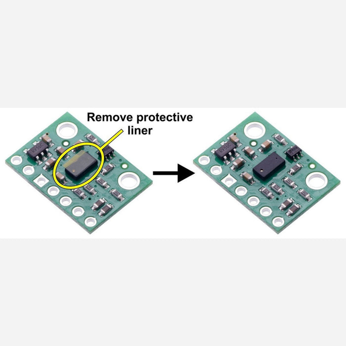 VL53L0X Time-of-Flight Distance Sensor Carrier with Voltage Regulator, 200cm Max