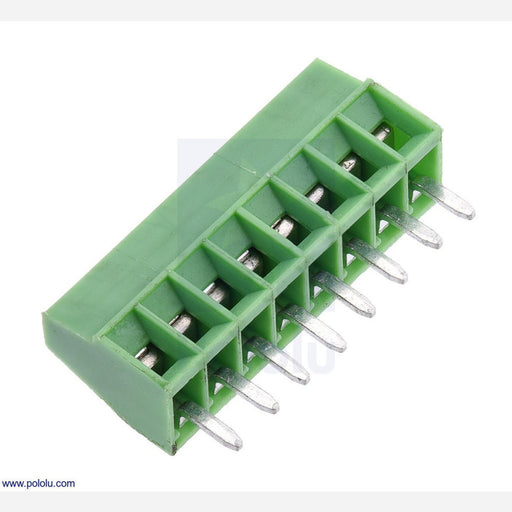 Screw Terminal Block: 8-Pin, 0.1" Pitch, Side Entry