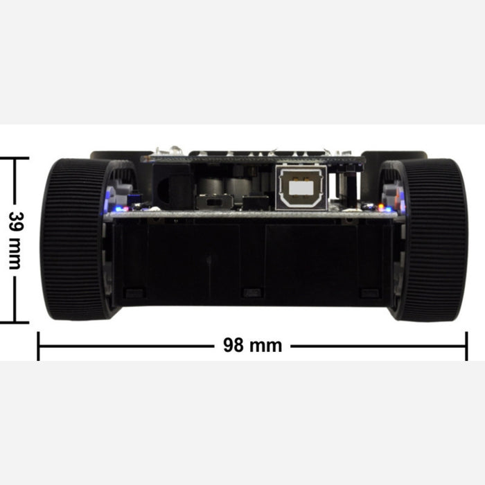 Zumo Robot for Arduino, v1.2 (Assembled with 75:1 HP Motors)