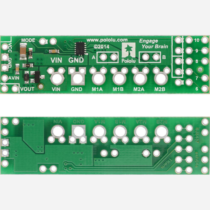 Pololu DRV8835 Dual Motor Driver Shield for Arduino