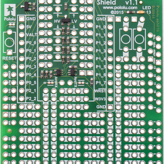 Wixel Shield for Arduino, v1.1