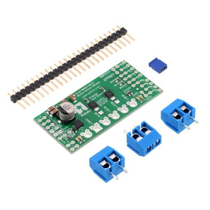 Dual MAX14870 Motor Driver Shield for Arduino