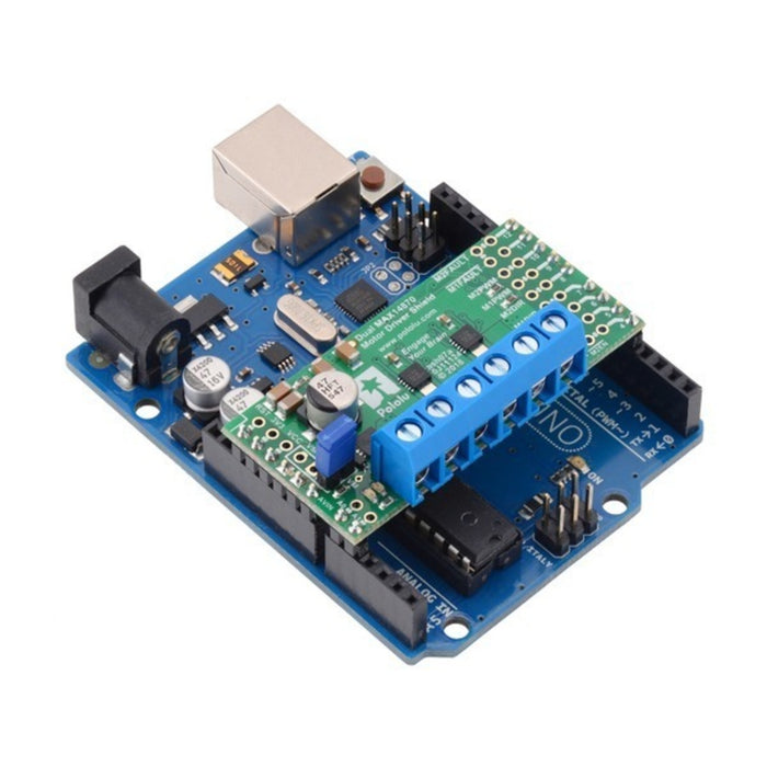 Dual MAX14870 Motor Driver Shield for Arduino