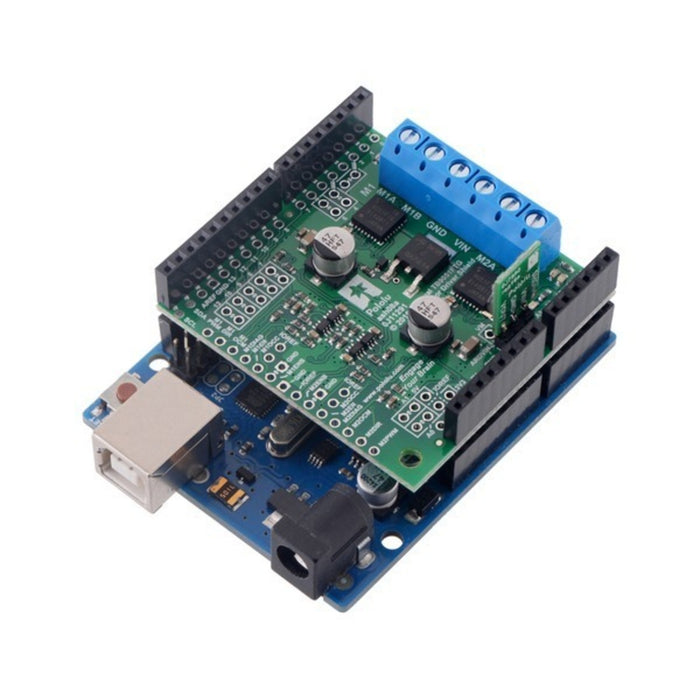 Dual TB9051FTG Motor Driver Shield for Arduino