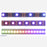 Addressable High-Density RGB 72-LED Strip, 5V, 0.5m (APA102C)