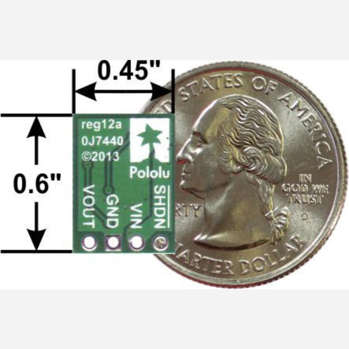 Pololu Adjustable Step-Up Voltage Regulator U1V11A