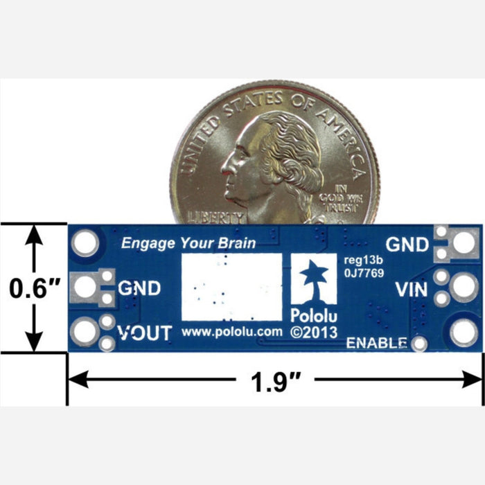 Pololu 6V Step-Up Voltage Regulator U3V50F6