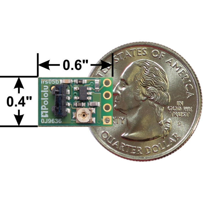 Pololu 38 kHz IR Proximity Sensor, Fixed Gain, Low Brightness