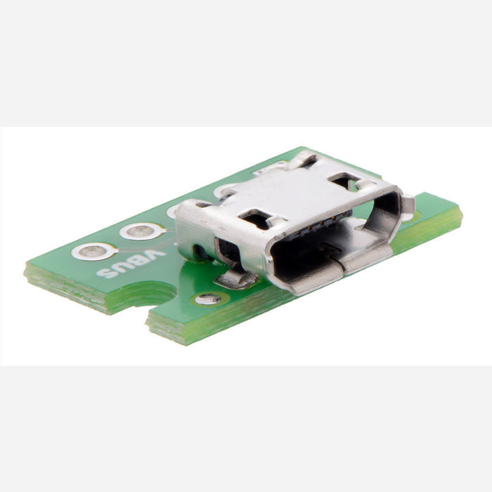 USB Micro-B Connector Breakout Board