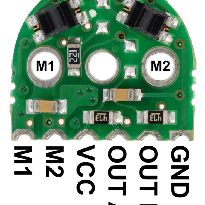 Optical Encoder Pair Kit for Micro Metal Gearmotors, 5V