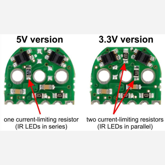 Optical Encoder Pair Kit for Micro Metal Gearmotors, 5V