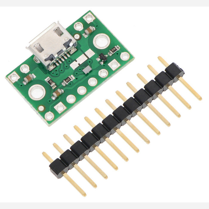 FPF1320 Power Multiplexer Carrier with USB Micro-B Connector