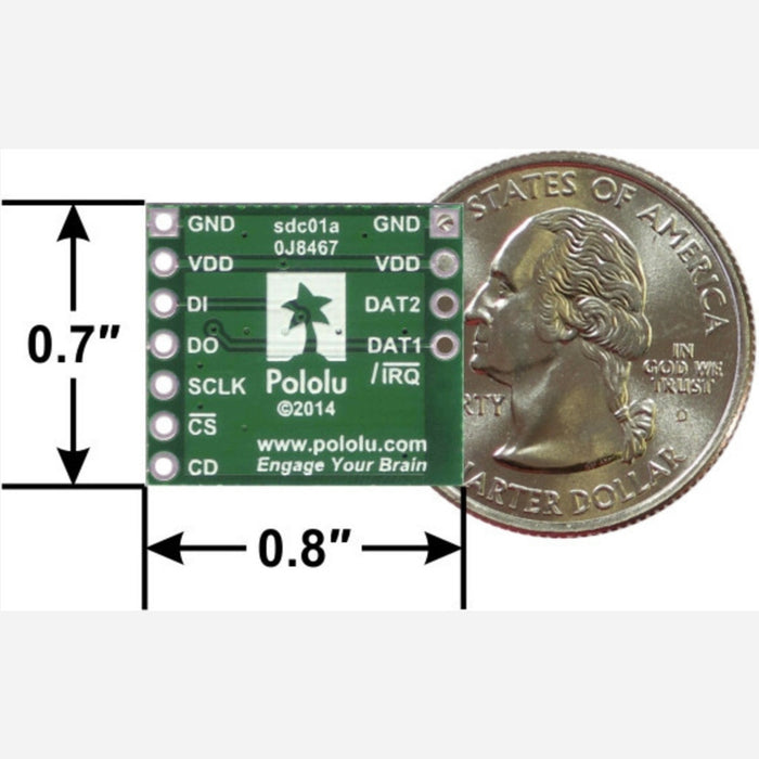 Breakout Board for microSD Card