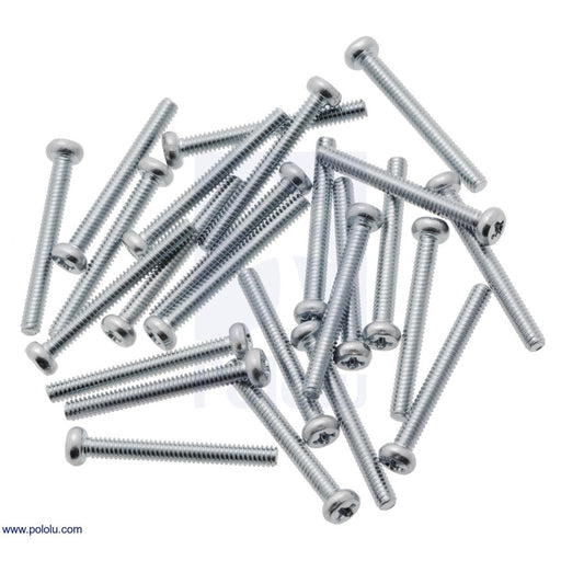 Machine Screw: #2-56, 3/4" Length, Phillips (25-pack)