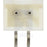 2.5 mm JST XH-Style Shrouded Male Connector: 2-Pin, Right Angle Extended (4-Pack)