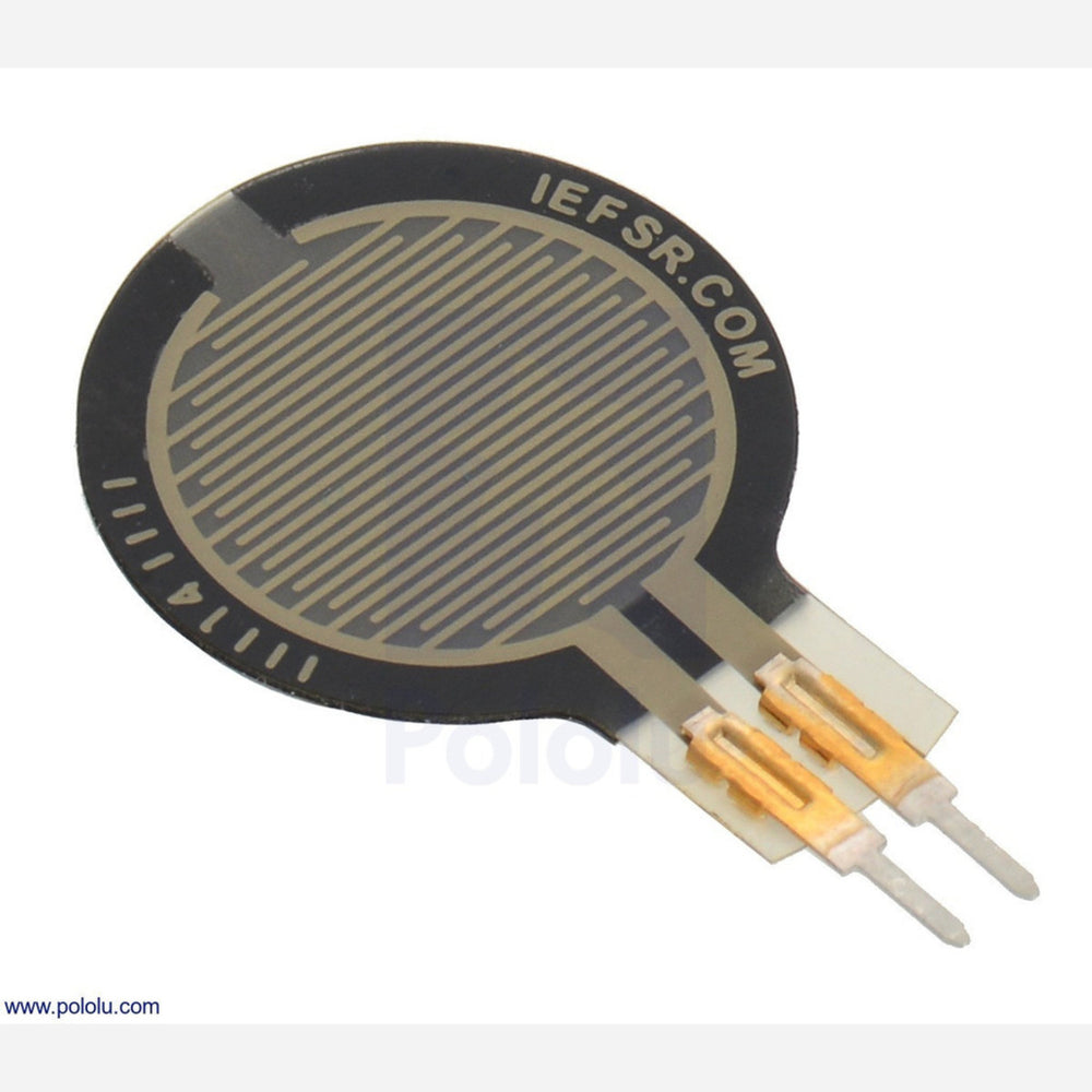 Force-Sensing Resistor: 0.6"-Diameter Circle, Short Tail