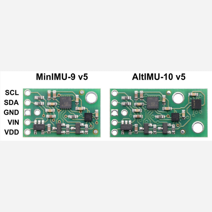 MinIMU-9 v5 Gyro, Accelerometer, and Compass (LSM6DS33 and LIS3MDL Carrier)