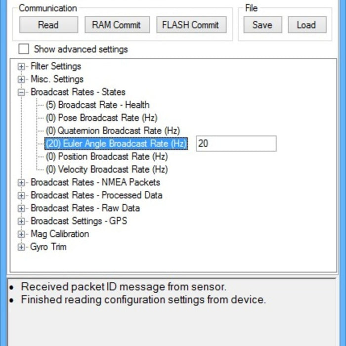 UM7 Orientation Sensor