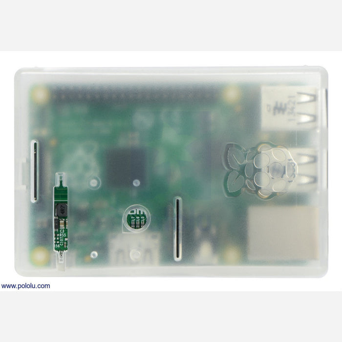 Translucent Enclosure for Raspberry Pi B+, 2 B, and 3 B