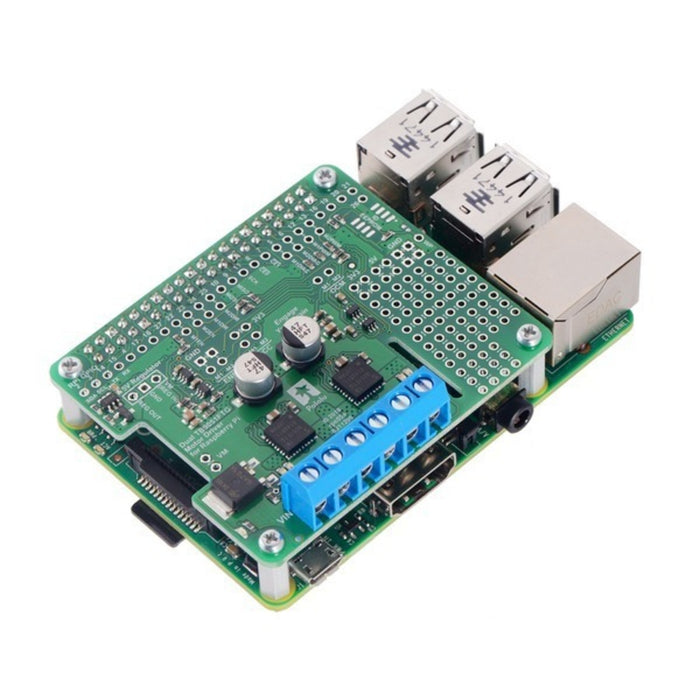 Dual TB9051FTG Motor Driver for Raspberry Pi (Partial Kit)