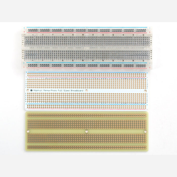 Adafruit Perma-Proto Full-Sized Breadboard PCB (3-Pack)