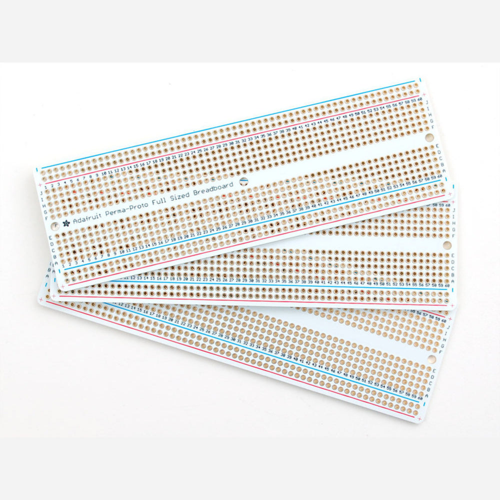 Adafruit Perma-Proto Full-Sized Breadboard PCB (3-Pack)