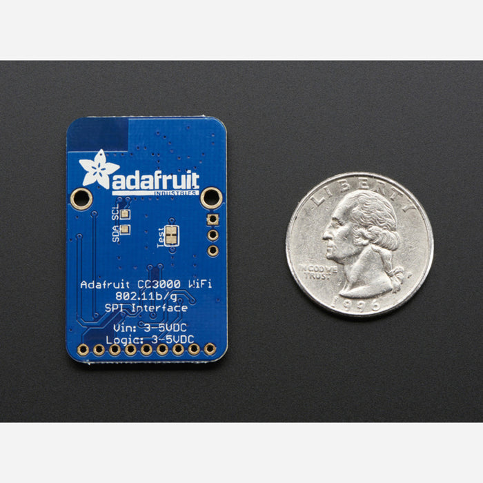 Adafruit CC3000 Wi-Fi Breakout Board with Onboard Ceramic Antenna