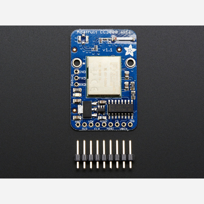 Adafruit CC3000 Wi-Fi Breakout Board with Onboard Ceramic Antenna